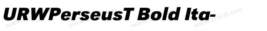 URWPerseusT Bold Ita字体转换 URWPerseusT Bold Ita字体转换